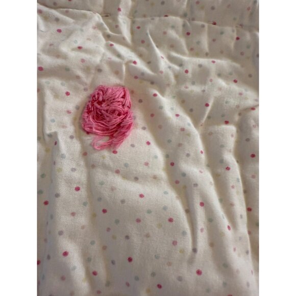 Pottery Barn Kids Quilted patchwork Cotton Square pillow padded sham 23x26 read - Picture 11 of 14